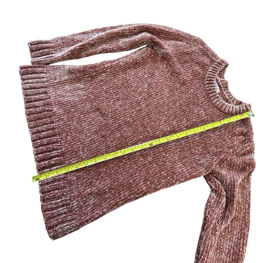 Orvis Ribbed Velvet Dusty Rose Pink Sweater Women’s XS Valentines Day Spring - Picture 11 of 13